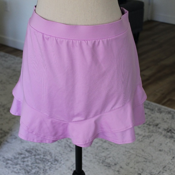 Tail Pants - Lilac Ruffle Hem Tennis Skirt